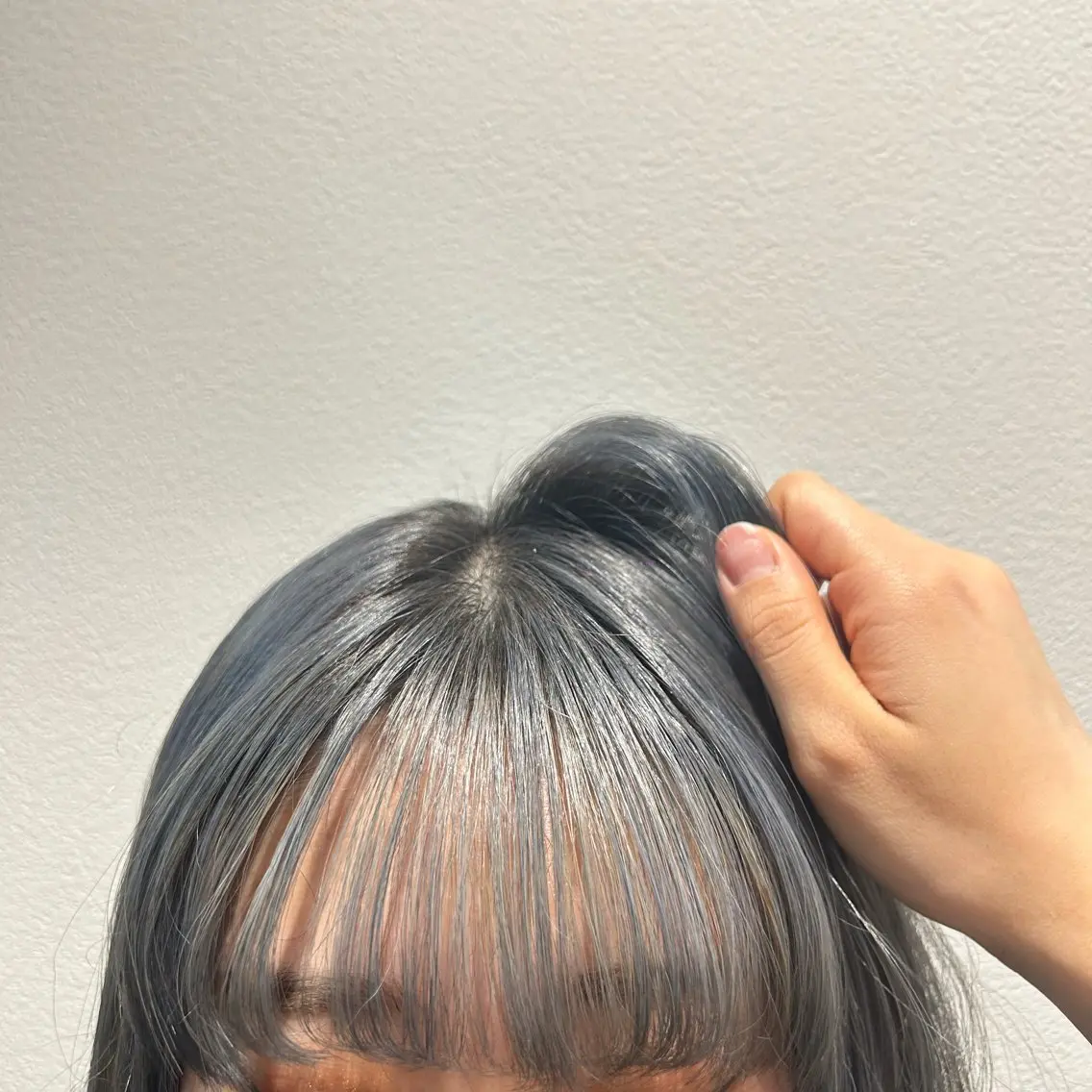 セミロング カラー 透明感カラー レイヤー/むつきのヘアスタイル