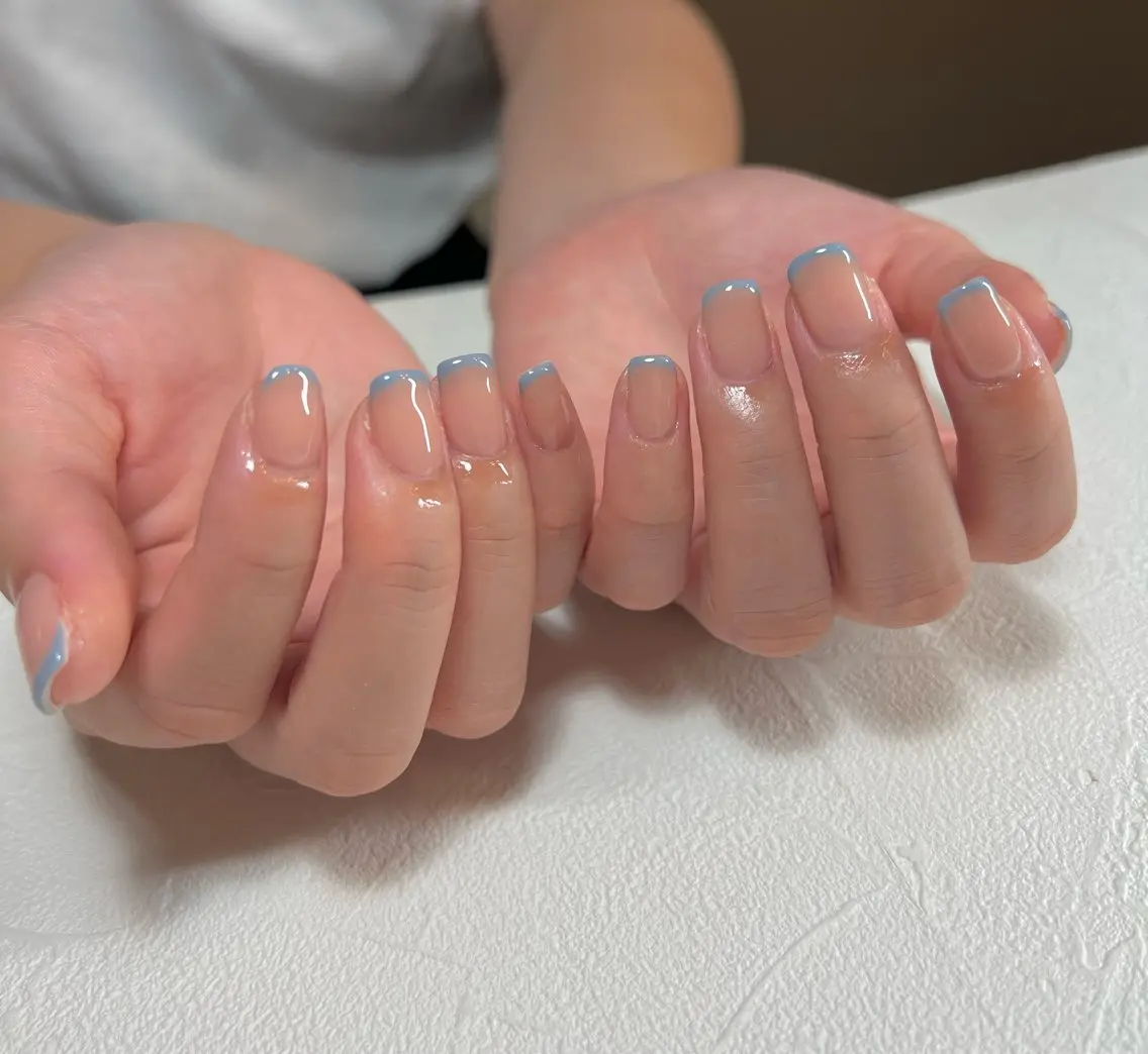 ネイル フレンチネイル nail salon y＋のネイルデザイン