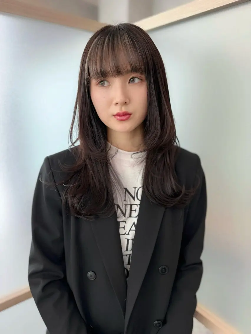 ロング カラー ヘアアレンジ ヘアカラー NANA/trend style🕊🍑のヘアスタイル