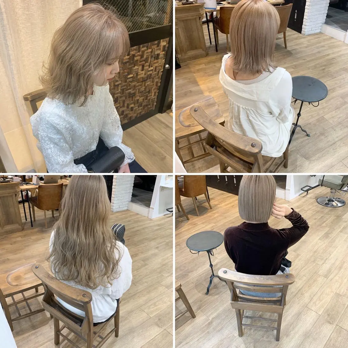 セミロング カラー 艶カラー/フェイス レイヤー/たむのヘアスタイル