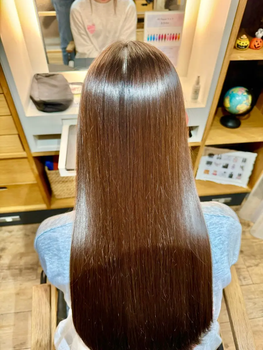 セミロング パーマ 美髪/髪質改善 川口凌弥のヘアスタイル