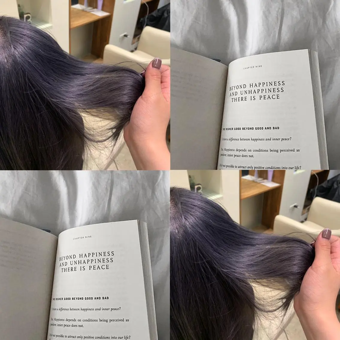 セミロング カラー 【完全個室】髪質改善 暖色カラー/山崎唯奈のヘアスタイル