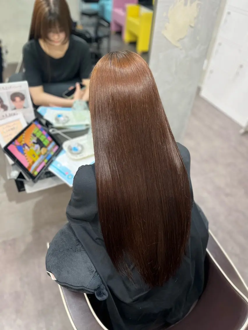 ロング カラー ヘアカラー Blast akihaのヘアスタイル