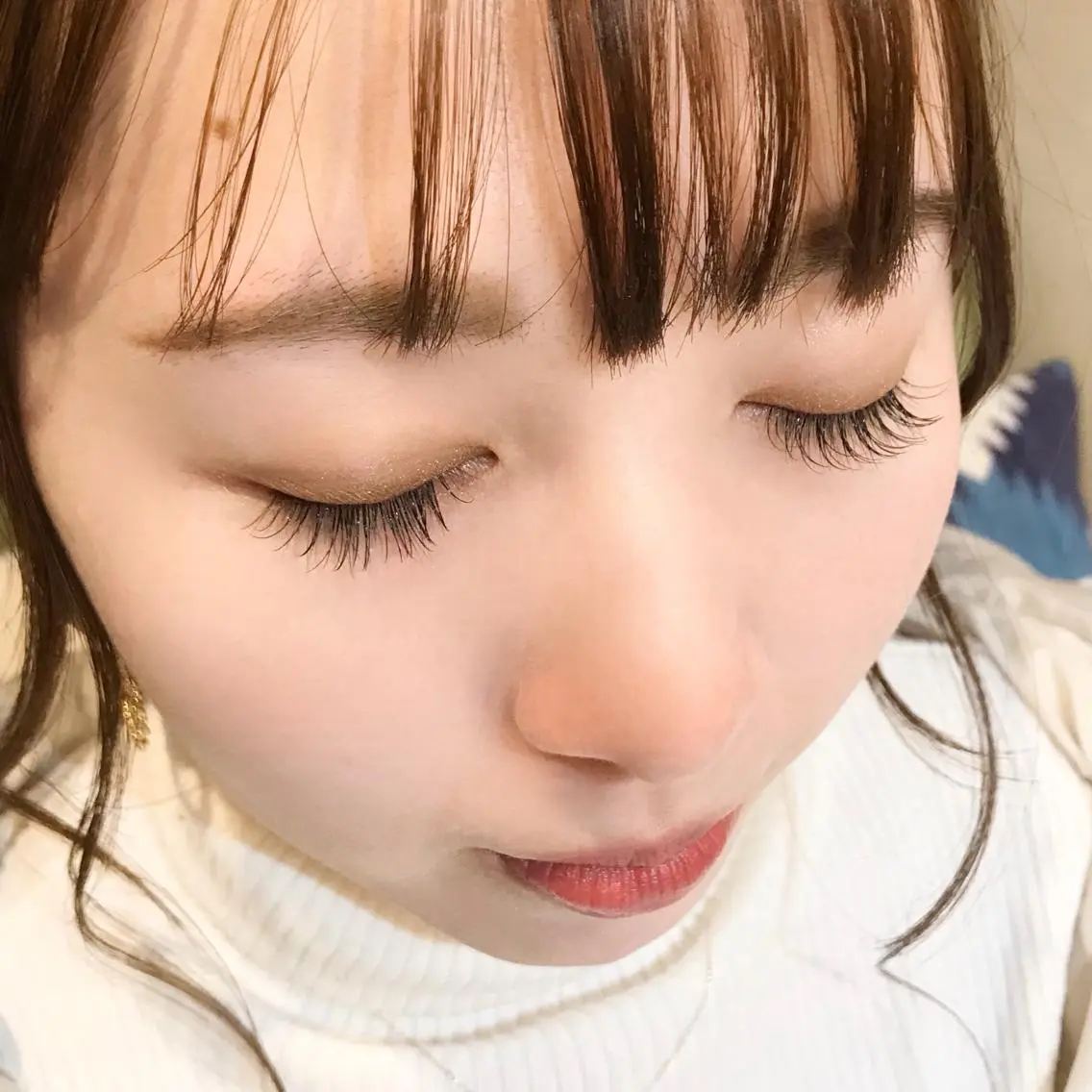 マツエク・マツパ Cカール 成人式 フラットラッシュ ナチュラル セーブル マツエク 中島 顕子のマツエク・マツパデザイン