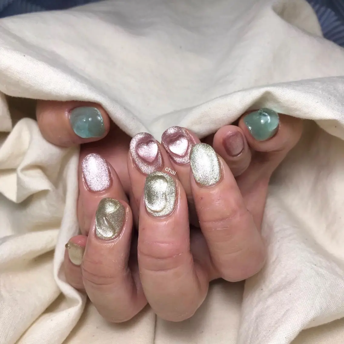 ネイル ハンドネイル chai nail _ai📍鶴橋/桃谷のネイルデザイン