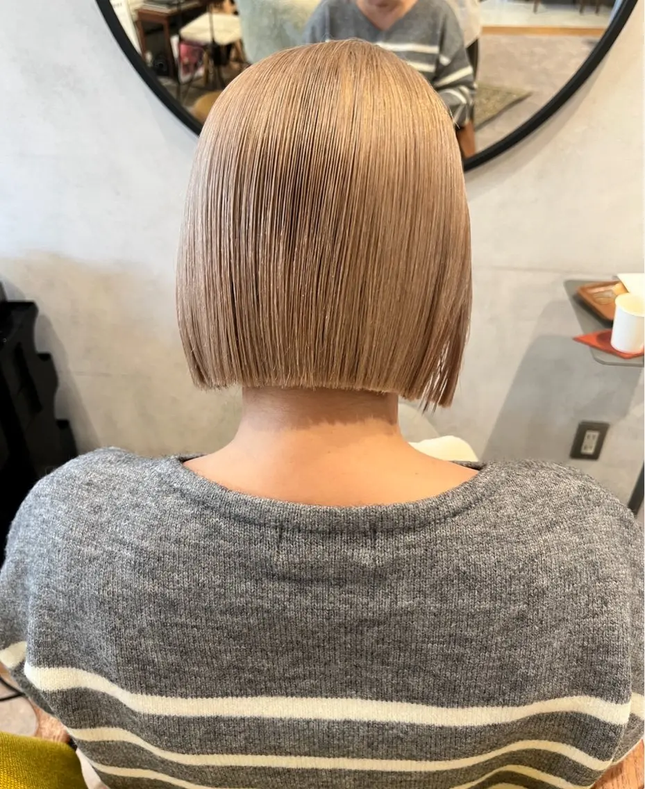 ブリーチリタッチ➕オンカラー💫透明感あるハイトーンに!の写真