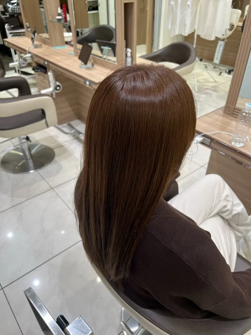カラー ✨レイヤーカット 佐藤怜央✨のヘアスタイル