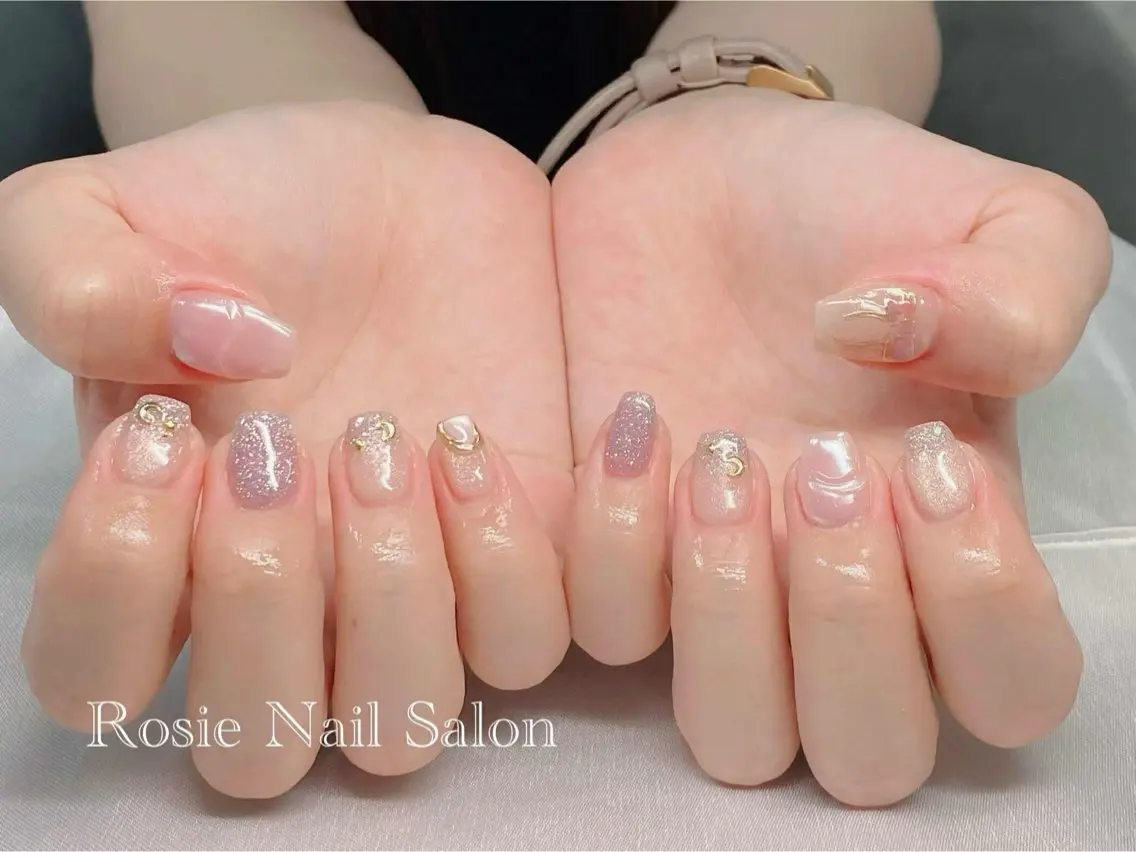 カラー Rosie Nail サロン南越谷のネイルデザイン