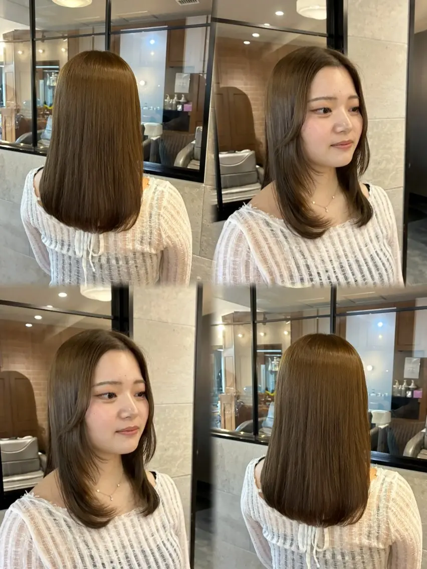 セミロング 🍀新規指名No1 🧸まなのヘアスタイル