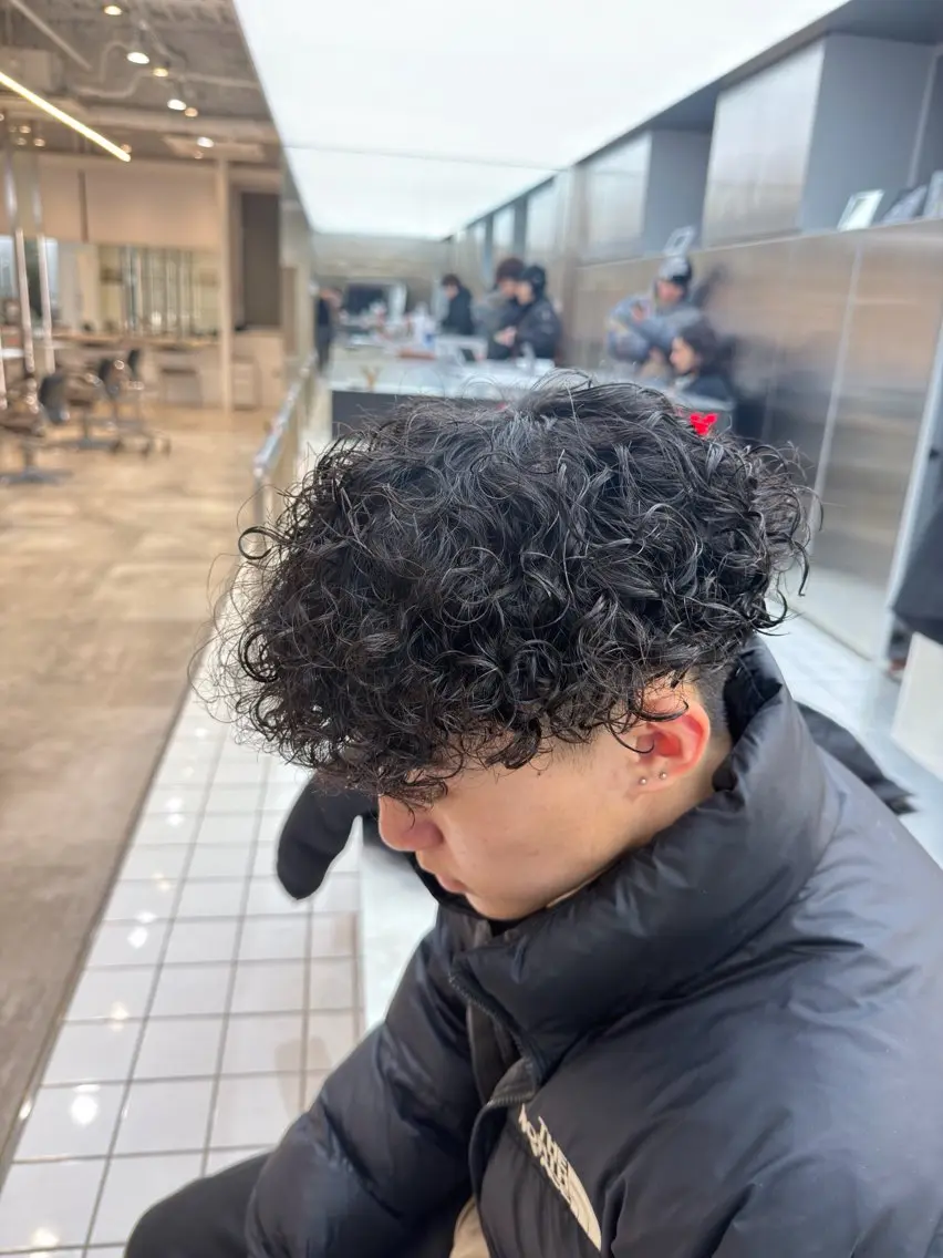 ショート パーマ カット パーマ fifth 児玉達哉 当日予約🙆のヘアスタイル