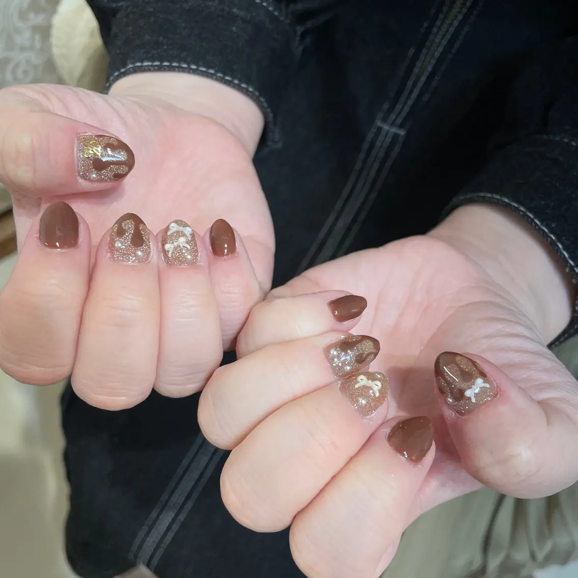 ネイル ハンドネイル SunNail池袋 🍧エミリーのネイルデザイン