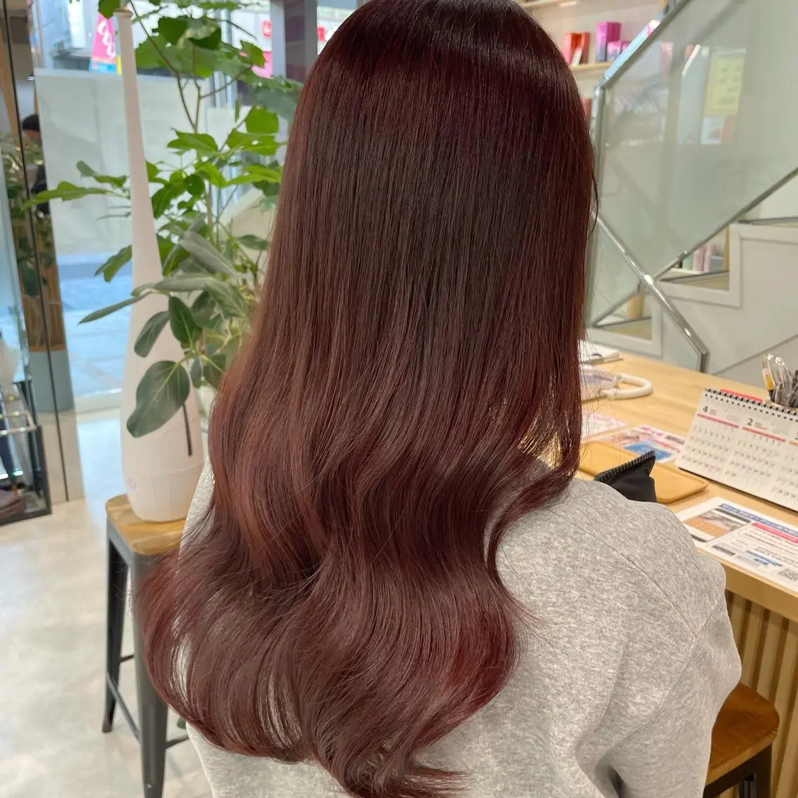 ロング カラー これた🧸ヘアメ職人 ♡髪質改善♡カラーのヘアスタイル