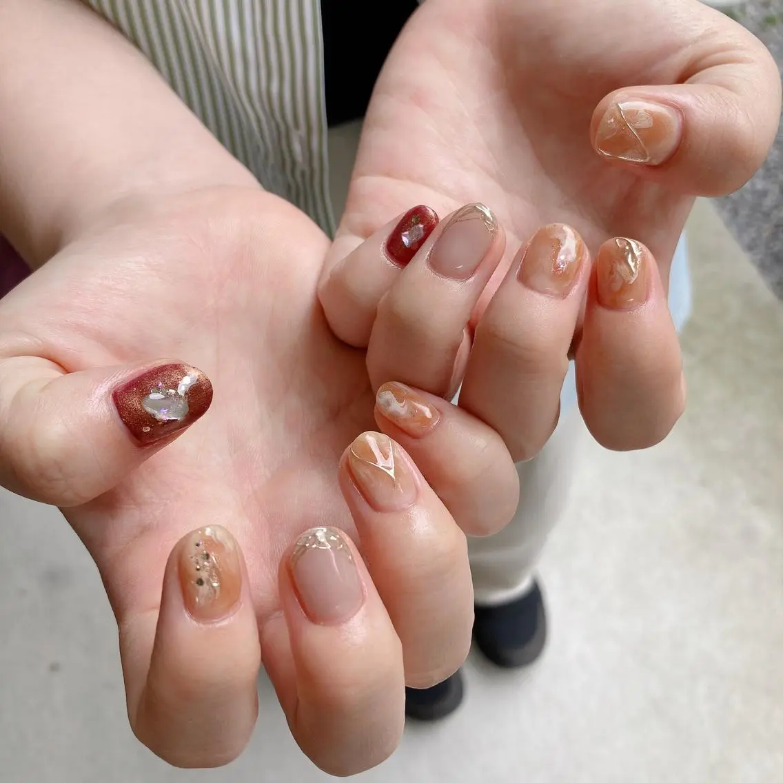 ネイル 地爪育成💅 kanaoanailのネイルデザイン