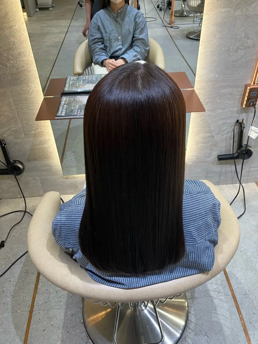 カラー ブラウンカラー 透明感カラー 髪質改善 ヘアカラー トリートメント 🦋髪質改善🦋 ことねのヘアスタイル