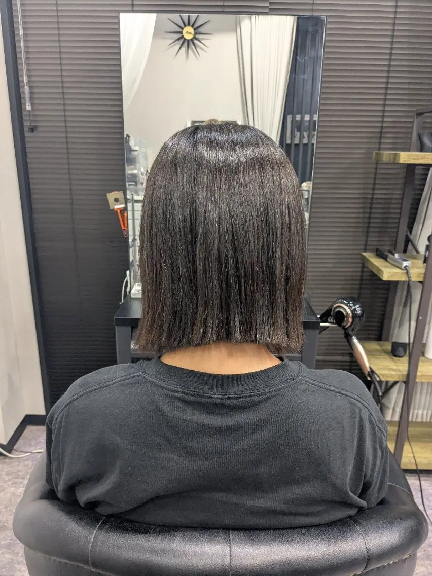 ミディアム 多田 遥香のヘアスタイル