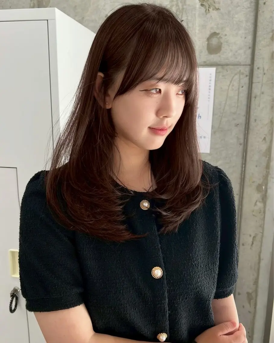 カラー ブラウンカラー ショコラブラウン その他 山口 颯太のヘアスタイル