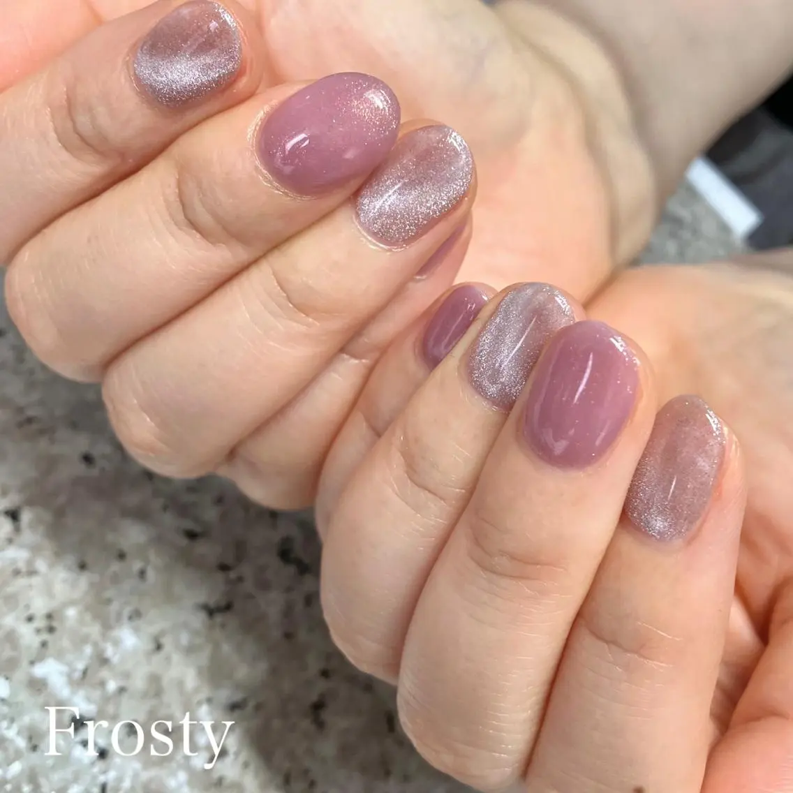 ネイル マグネットネイル Mys. 三上紗紀のネイルデザイン