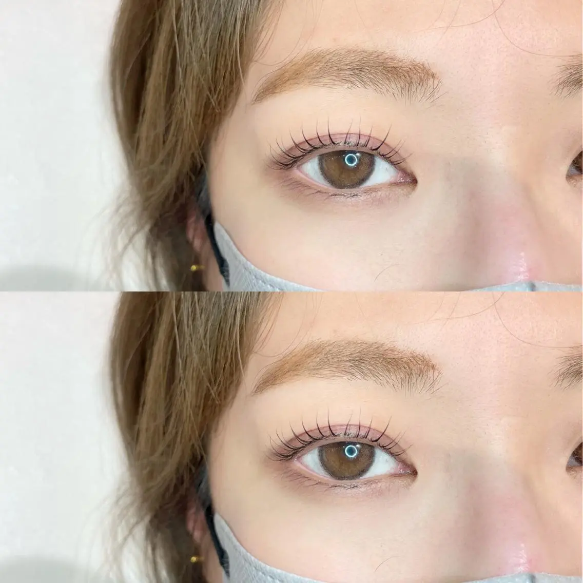 パリジェンヌorラッシュリフト➕美眉wax➕アイシャンプー🧴‎🤍の写真
