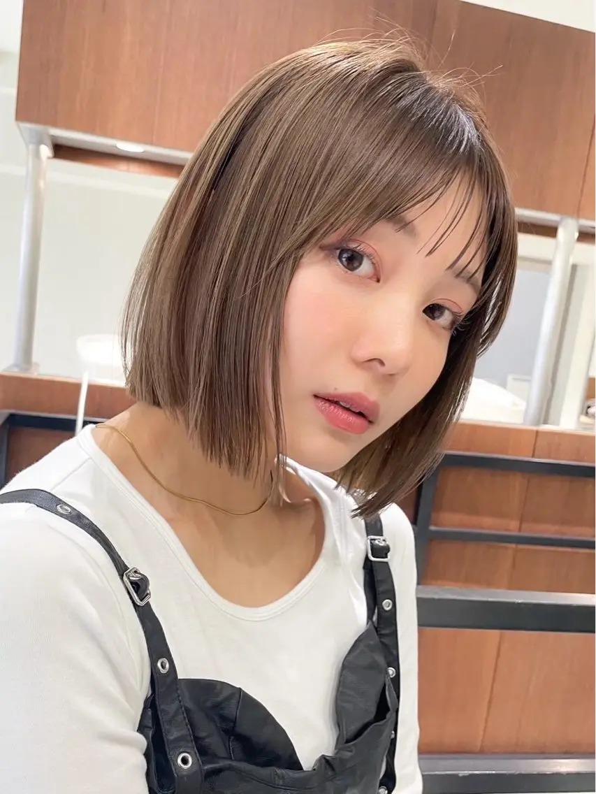 ショート カラー ヘアアレンジ TOA/ 福岡JIL BLANのヘアスタイル
