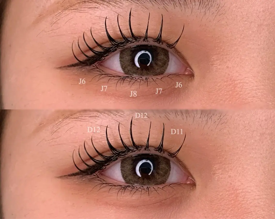 マツエク・マツパ 下まつげエクステ Eyelash Salon IROのマツエク・マツパデザイン