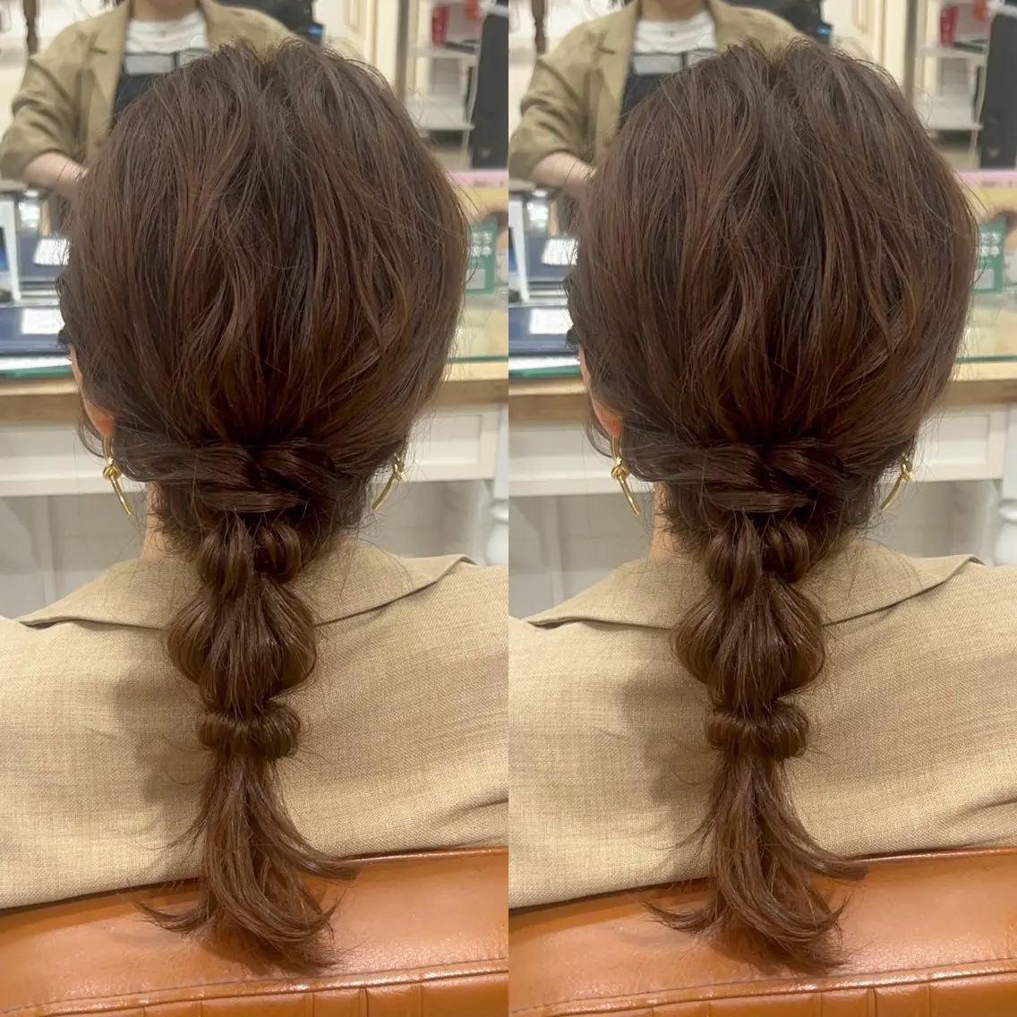 ヘアアレンジ モデル募集 セイノチヒロのヘアスタイル