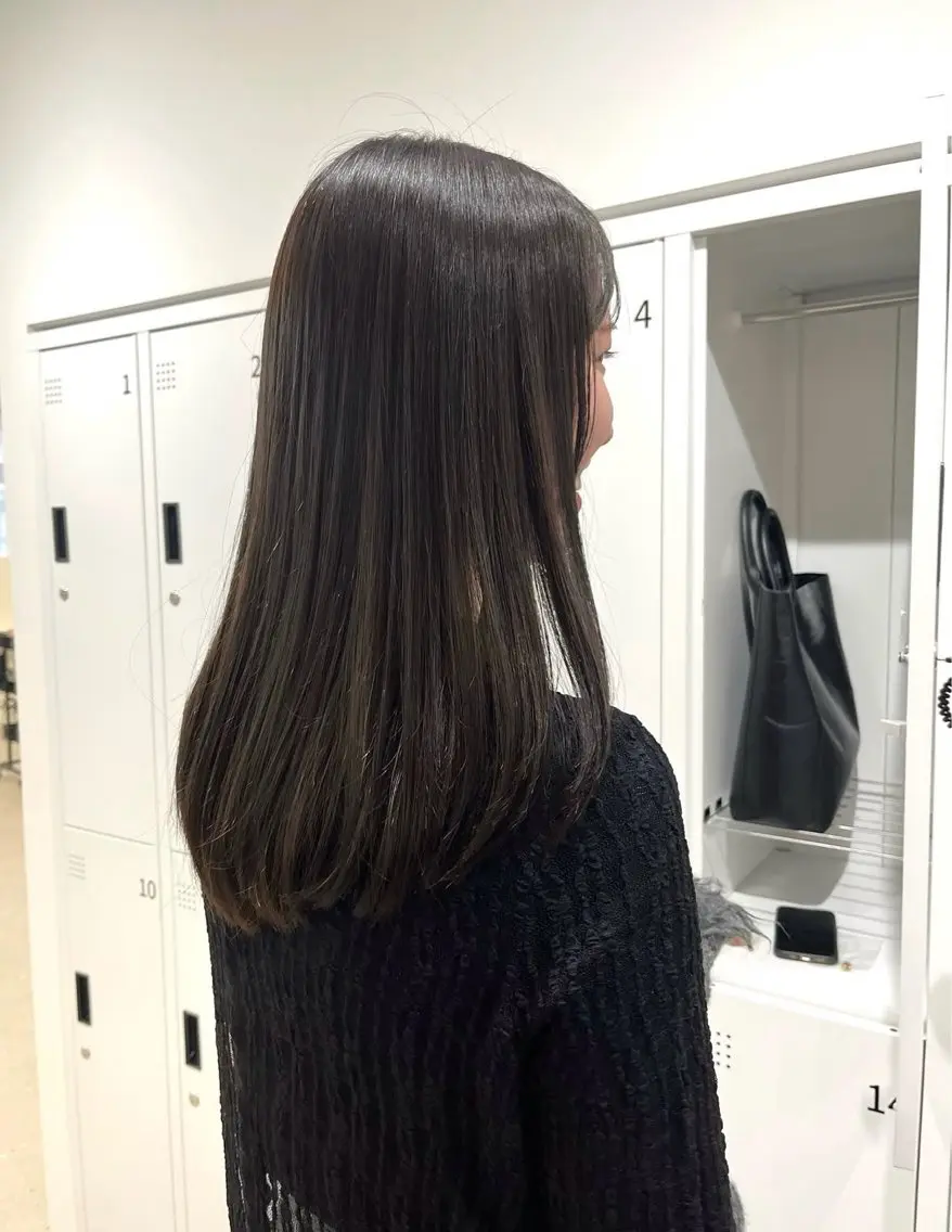 カラー ヘアカラー 松本 ゆらのヘアスタイル