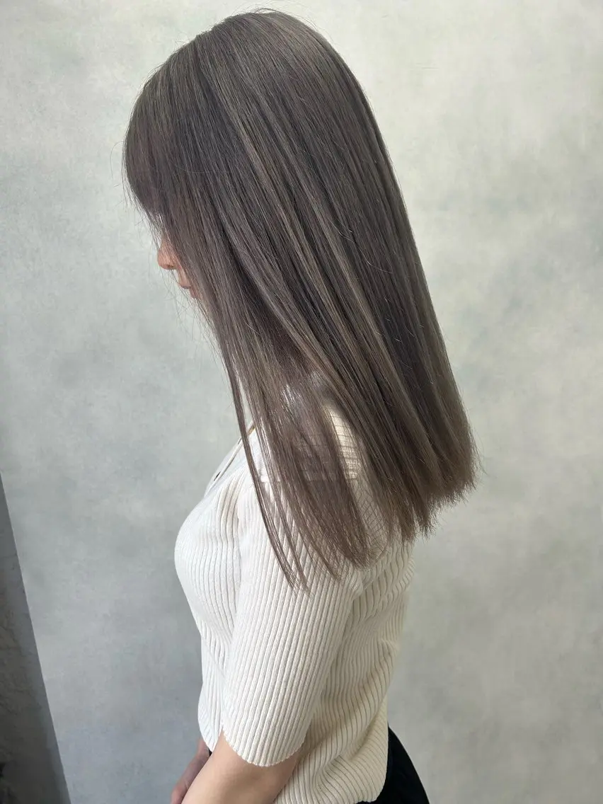 セミロング カラー メンズ多数⚡ブリーチ 特化💚Acchonのヘアスタイル