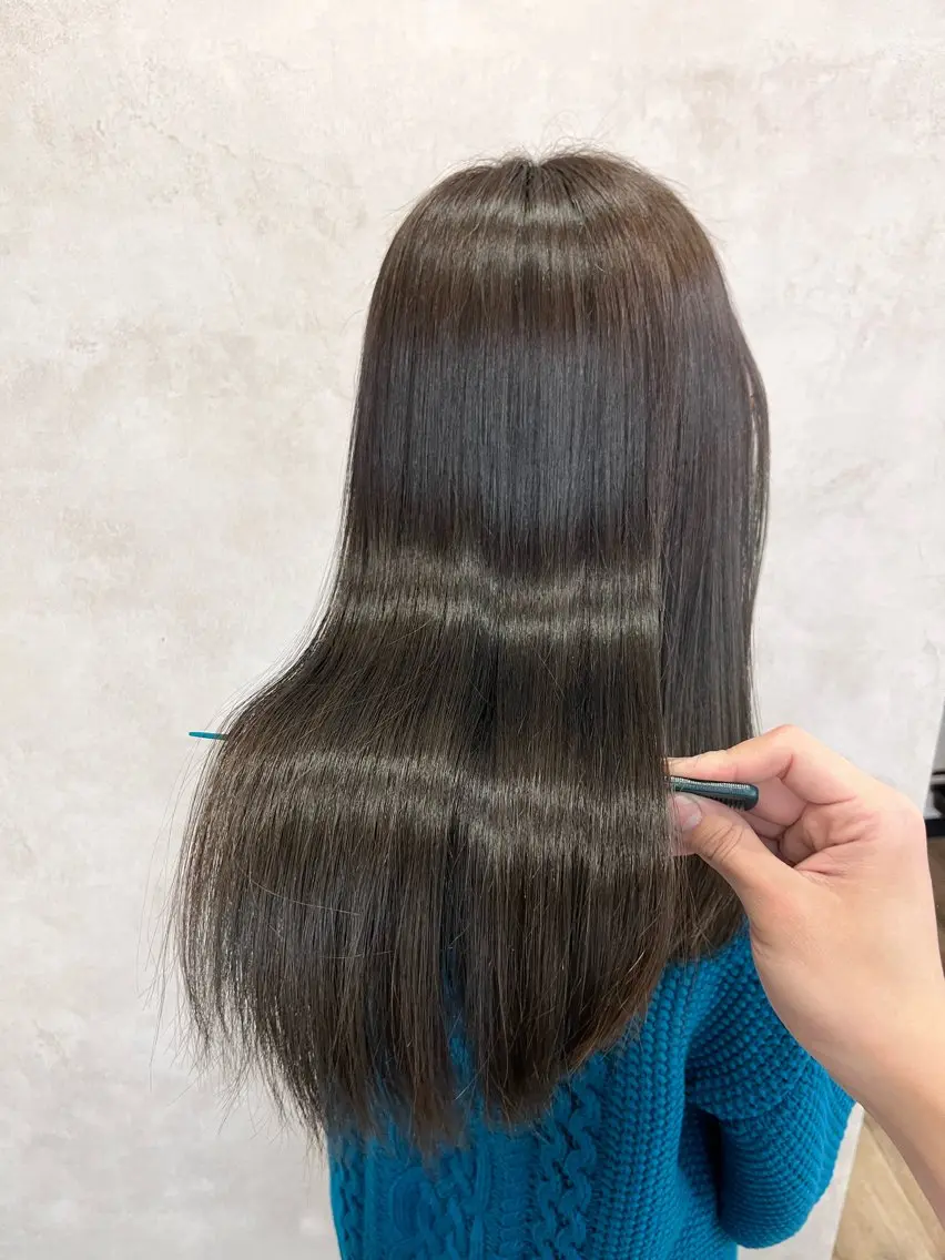 ロング ヘアカラー 🫧透明感カラー /艶髪すなお🧸のヘアスタイル