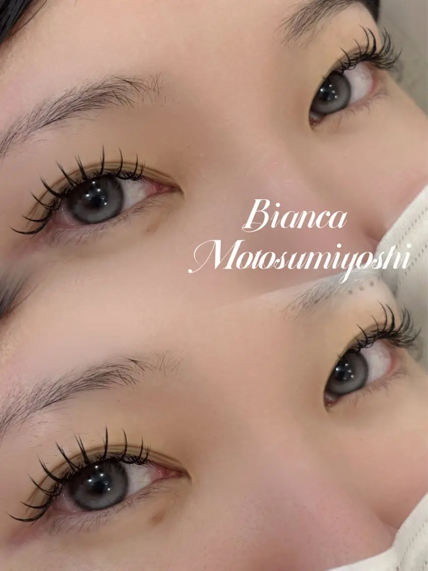 マツエク・マツパ Bianca 元住吉 麗乃のマツエク・マツパデザイン
