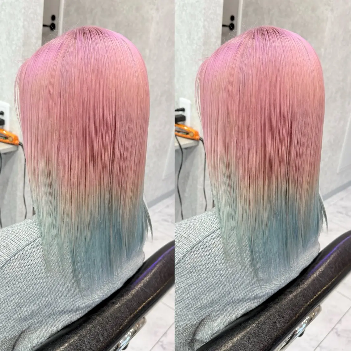 ショート カラー 🌺ハイトーン🌺 矢葺 なぎさ🌺🌺のヘアスタイル