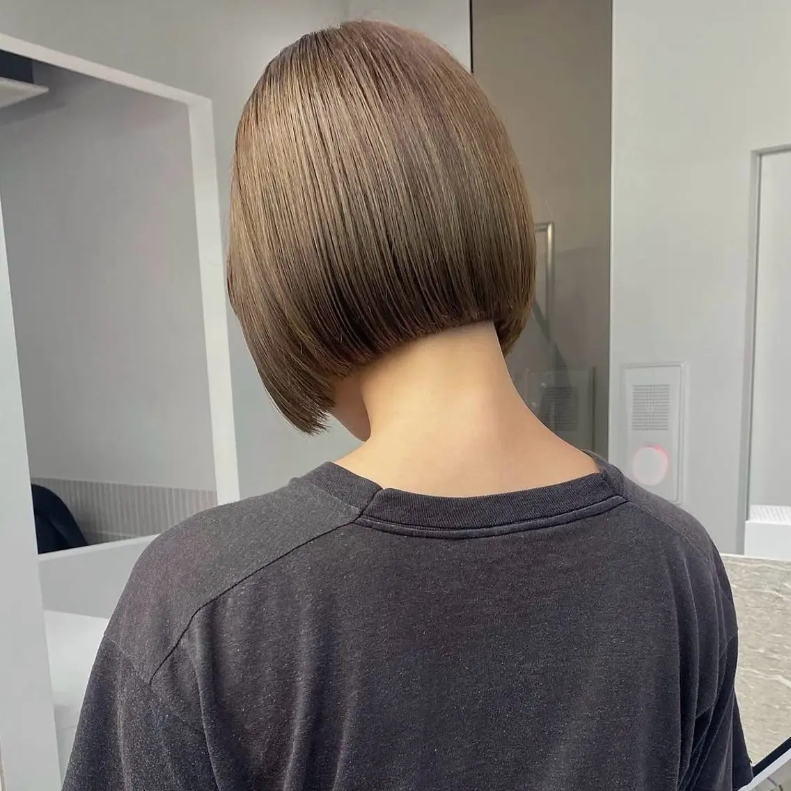 ブリーチ無しダブルカラー+うる艶トリートメントの写真