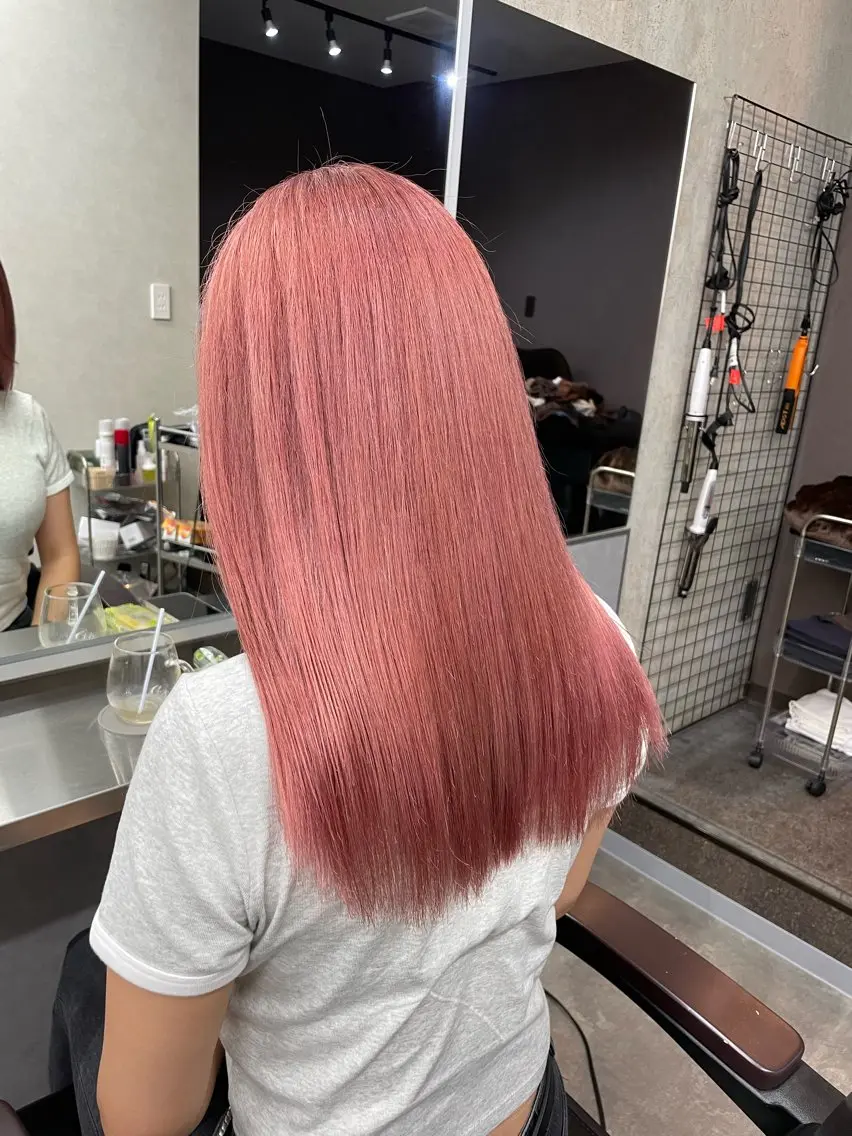 ミディアム ヘアカラー カラーリスト Maiのヘアスタイル