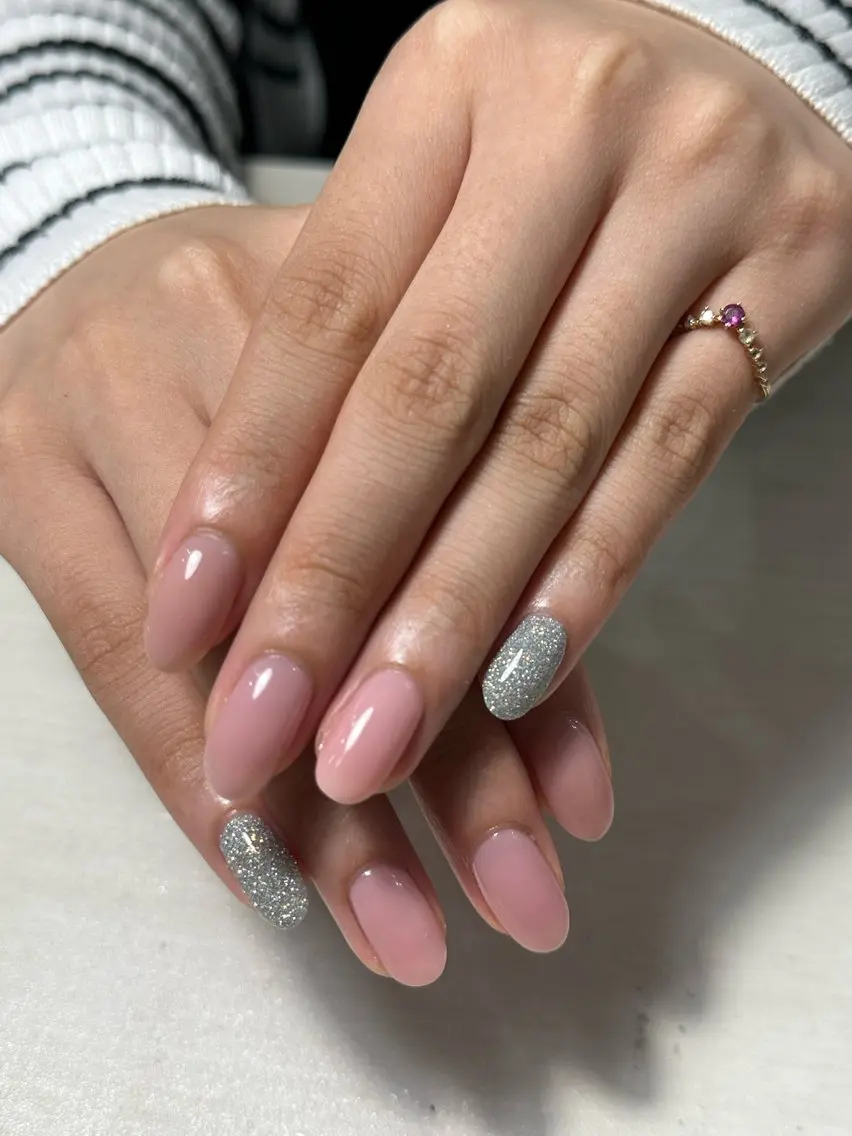 ネイル フラッシュネイル ワンカラーネイル LMN Reiのネイルデザイン