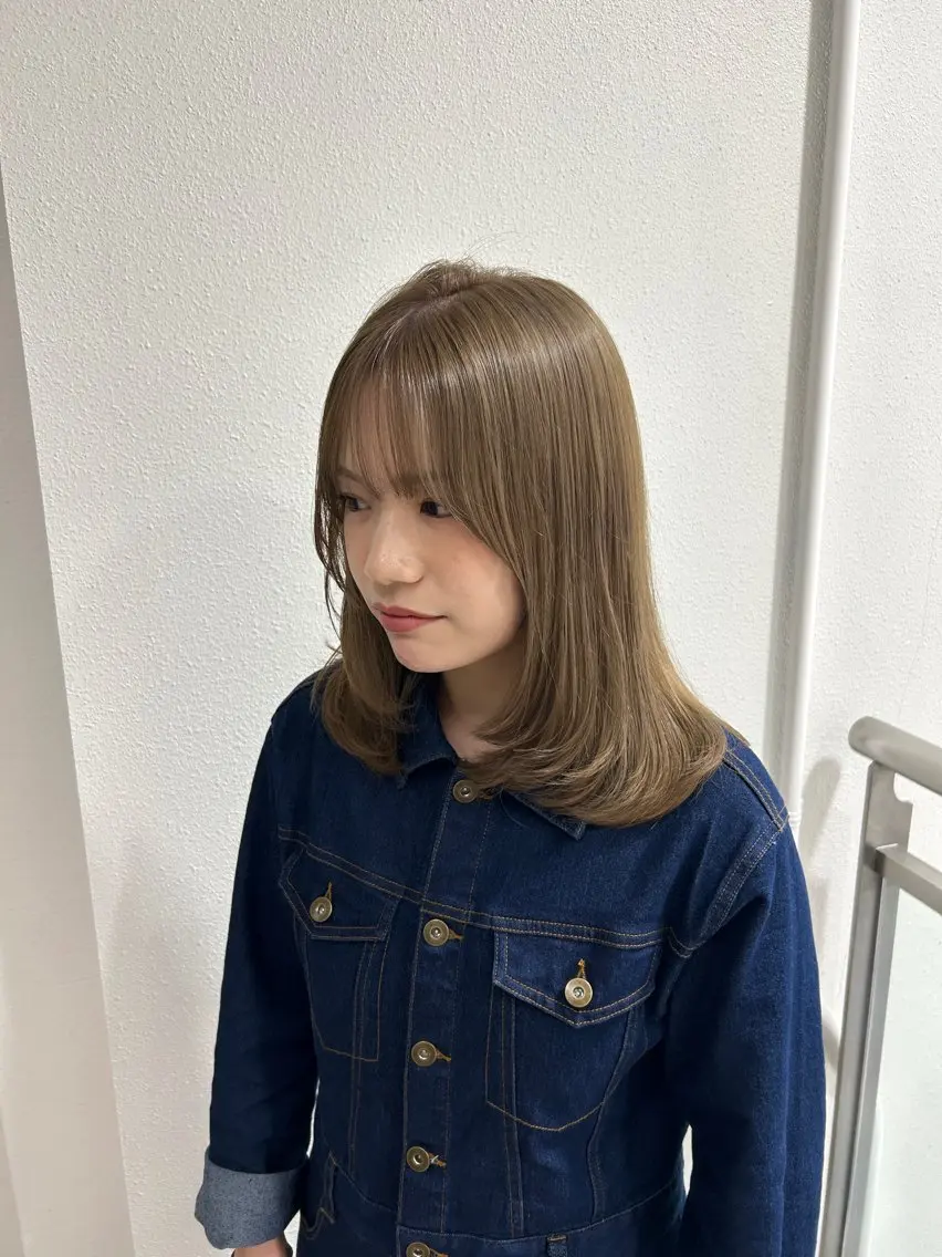 ロング カラー ブリーチ 透明感カラー ダブルカラー レイヤーカット カット ヘアカラー トリートメント ダブルカラー 🩷Rio🩷のヘアスタイル