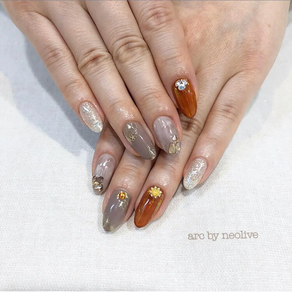 ネイル ニュアンスネイル rina eye&nailのマツエク・マツパデザイン