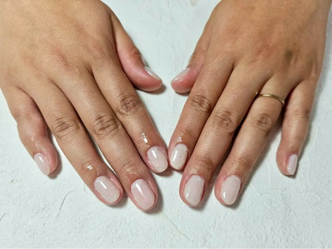 ネイル オーロラネイル フットネイル フレンチネイル ジェルネイル マグネットネイル ハンドネイル mogunail &blowのネイルデザイン
