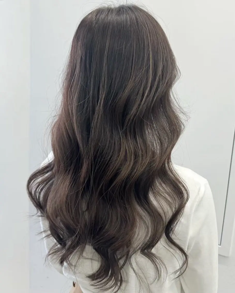 ロング カラー パーマ 平日オススメ✨ コスパ&タイパ✨山下のヘアスタイル