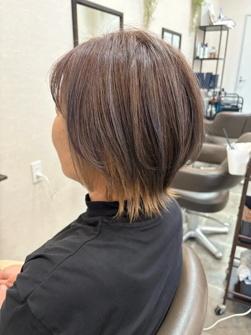 ショート 野崎 由理／髪質改善のヘアスタイル