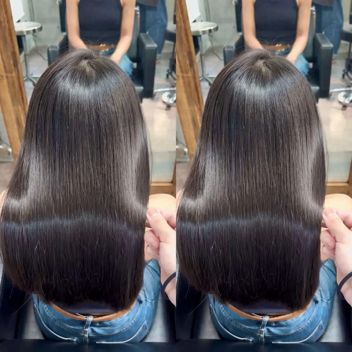 ロング カラー 髪質改善 カット トリートメント 🫧髪質改善 縮毛矯正特化🫧中西のヘアスタイル