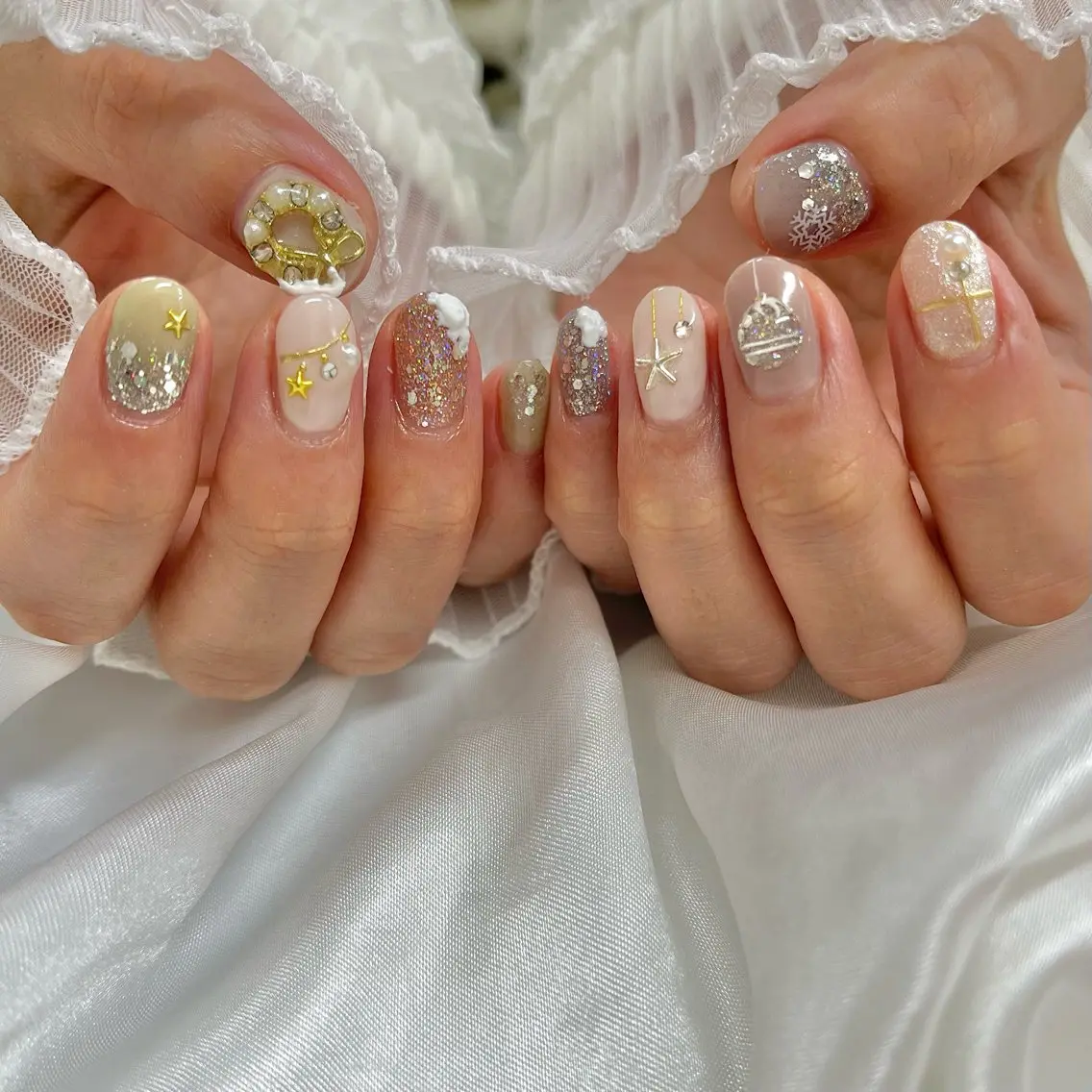 ネイル ハンドネイル フットネイル Nailsalon Fave/Rinaのネイルデザイン