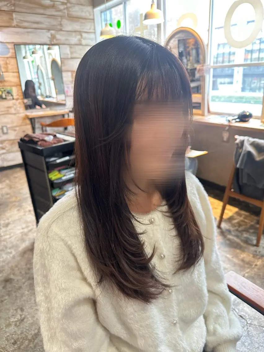 ロング 赤熊 咲良 🦔ྀིのヘアスタイル