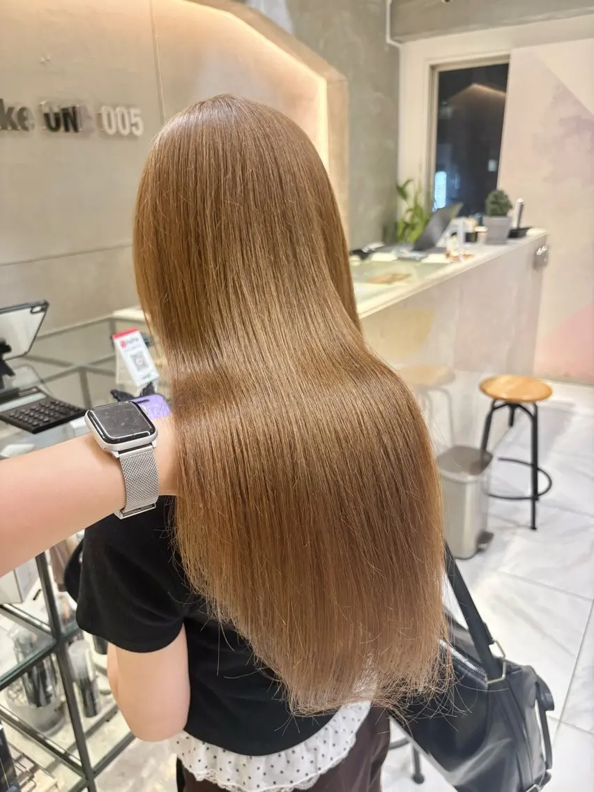 ロング ヘアカラー トリートメント 🎀ヘアセット透明感 /REINA🎀のヘアスタイル