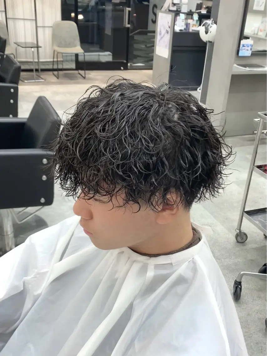 【ご新規様限定】メンズカット+特殊パーマの写真