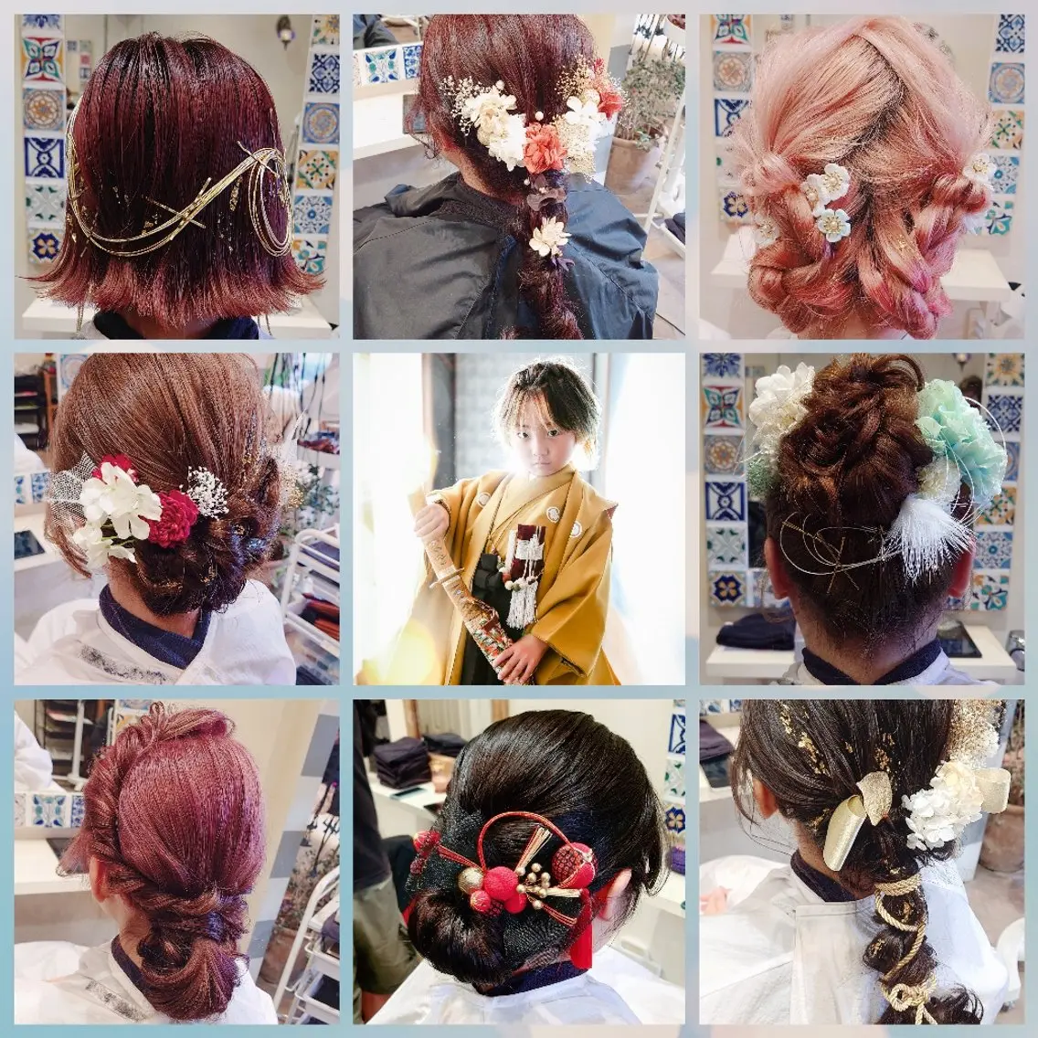 ヘアアレンジ 成人式 徳永 博志のヘアスタイル