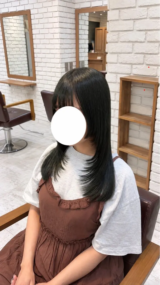 カラー カット ヘアカラー ❄️ アルガ ユキ ❄️のヘアスタイル
