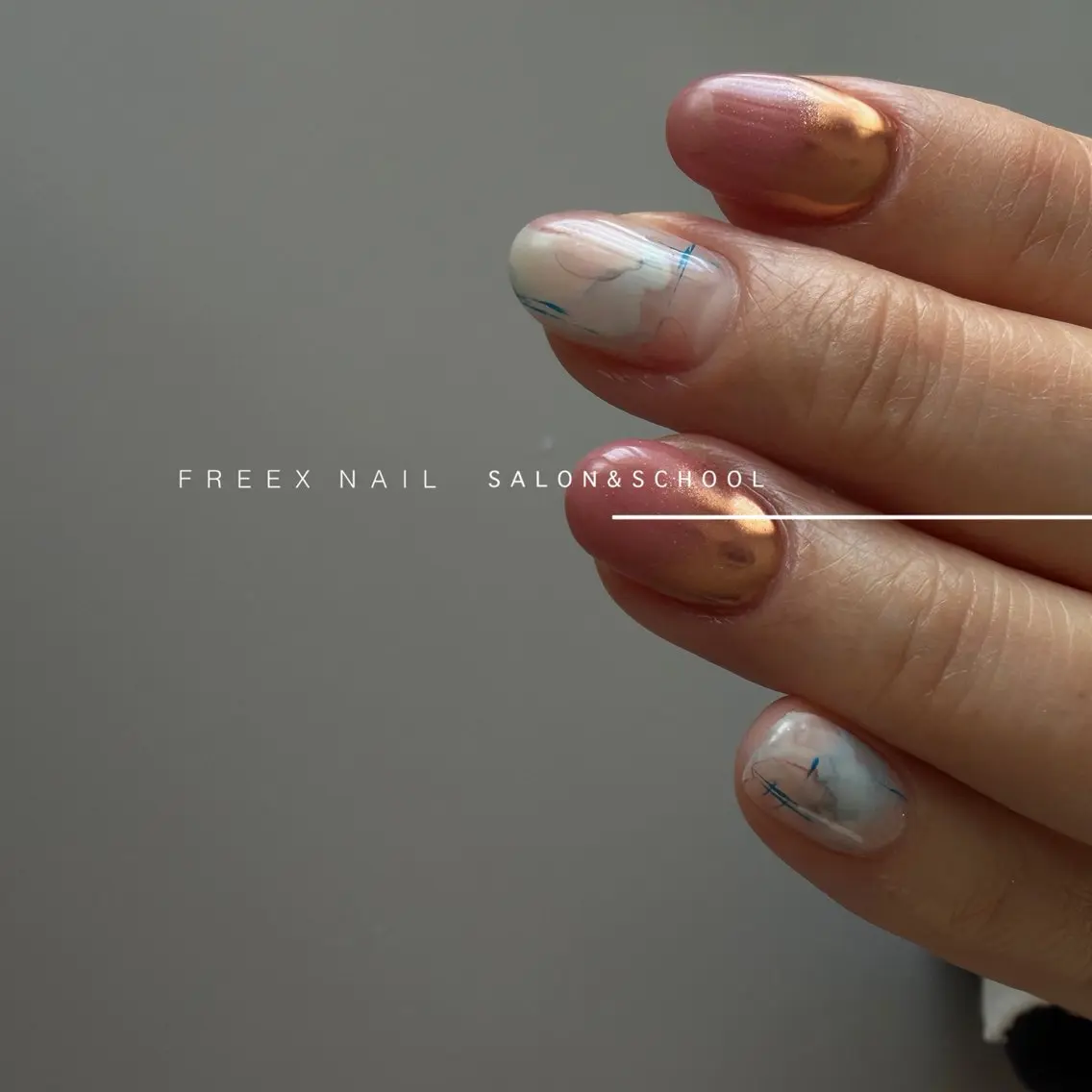 ネイル ニュアンスネイル ハンドネイル ハンドケア freex nail /ニュアンス/個性派のネイルデザイン