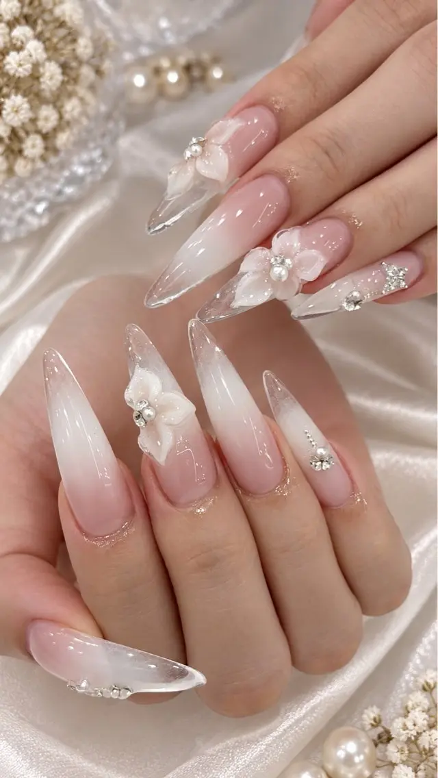 ネイル フレンチネイル ジェルネイル 韓国ネイル マグネットネイル 持ち込み ハンドネイル RINA Nailのネイルデザイン