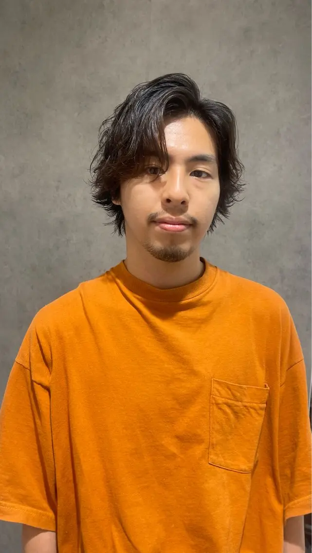 メンズ はなざわ めいのヘアスタイル