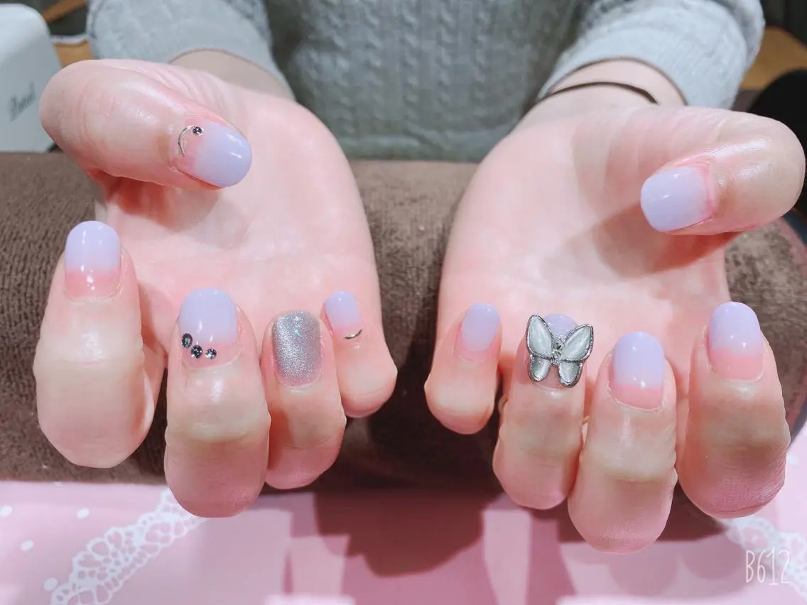 ネイル マグネットネイル VIST☆ ｍａｍｉのネイルデザイン