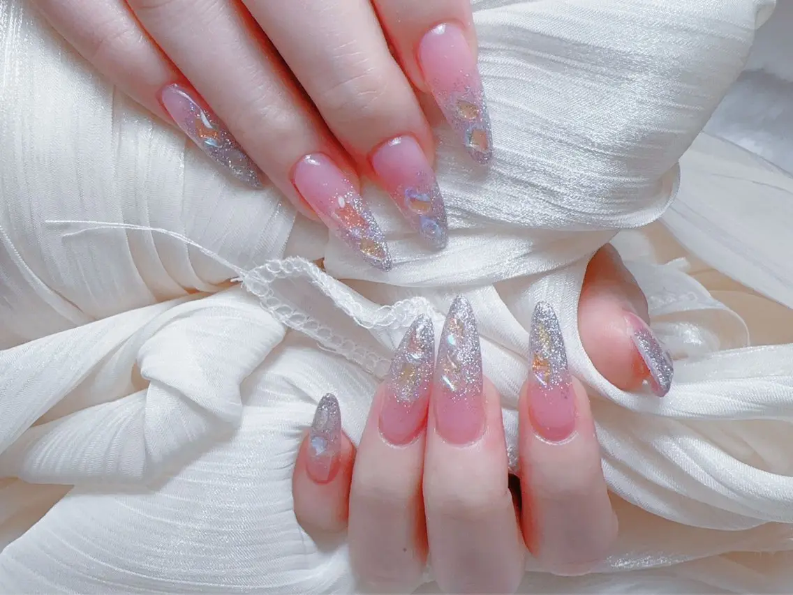 ネイル ハンドネイル M 🌷Nail 長さだし専門店のネイルデザイン